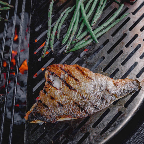 Malta Fish Cook Half Moon SS Cooking Grate (Fish & Veg) - Classic Joe ® – BBQ STORE MALTA