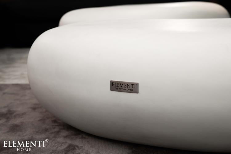 HAWAII Pebble Table Medium - Cream White - BBQ STORE MALTA