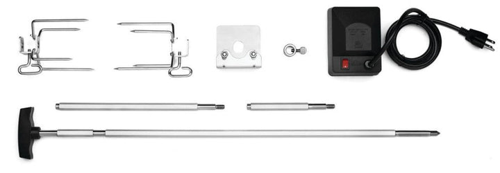 Heavy Duty Rotisserie Kit for PRO Charcoal Kettle 22 and 18 - inch Grills - BBQ STORE MALTA