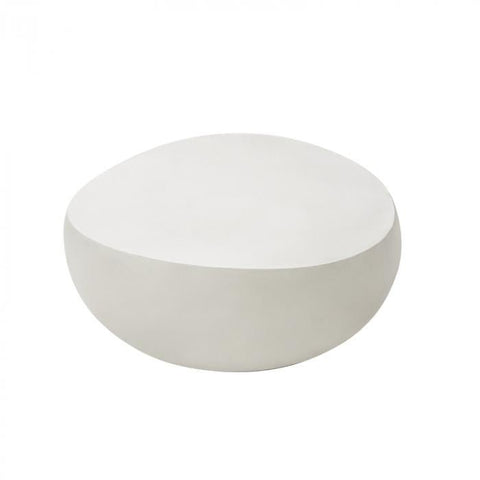 IKARIA Cobble Coffee Table - Cream White - BBQ STORE MALTA