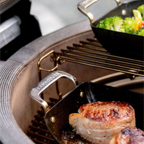 Karbon Steel (Half Moon) Pan - BBQ STORE MALTA