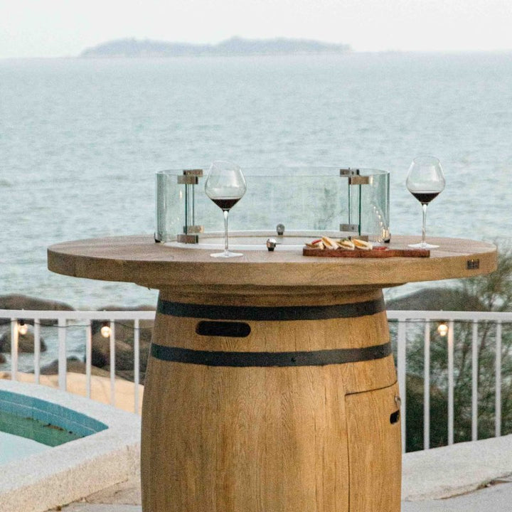 Lafite Barrel Fire Table B - BBQ STORE MALTA