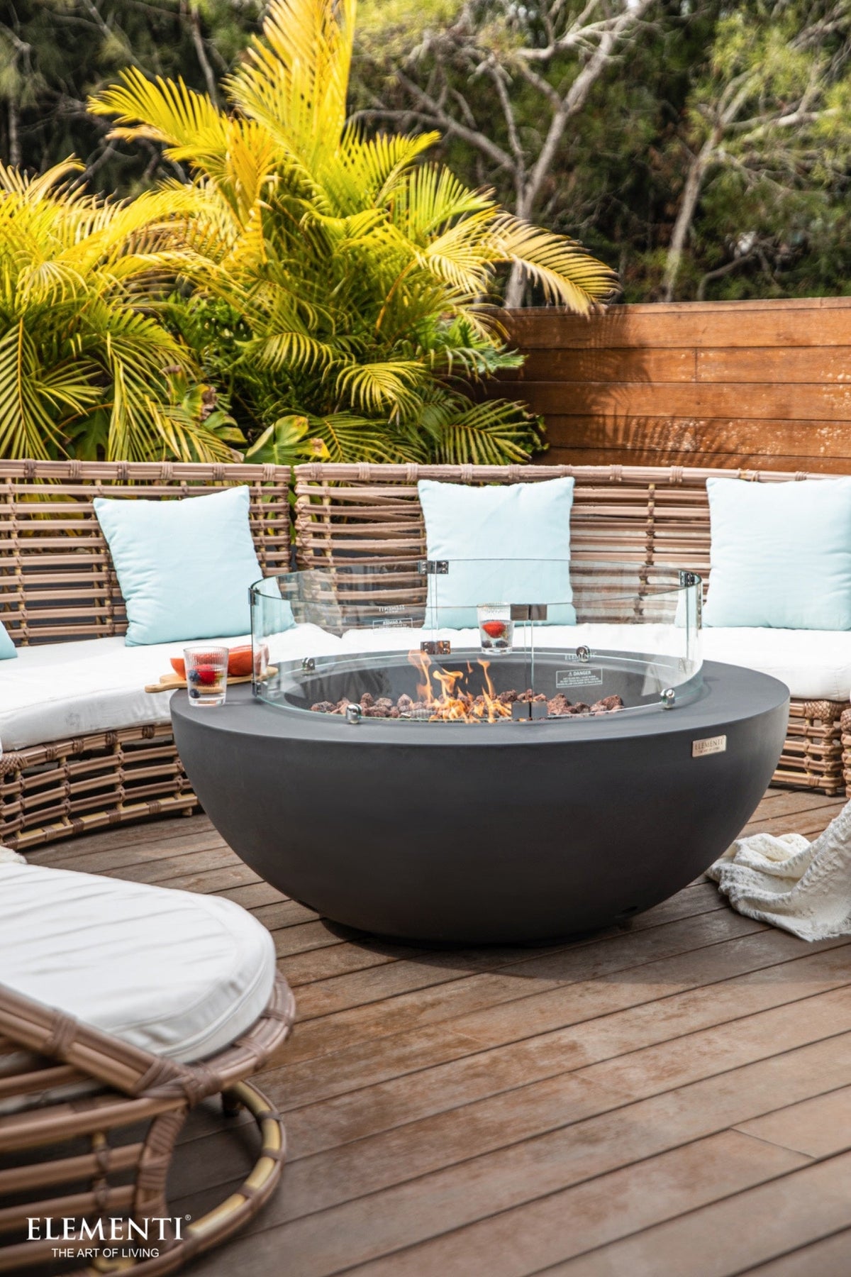 Lunar Bowl Fire Table DG - BBQ STORE MALTA