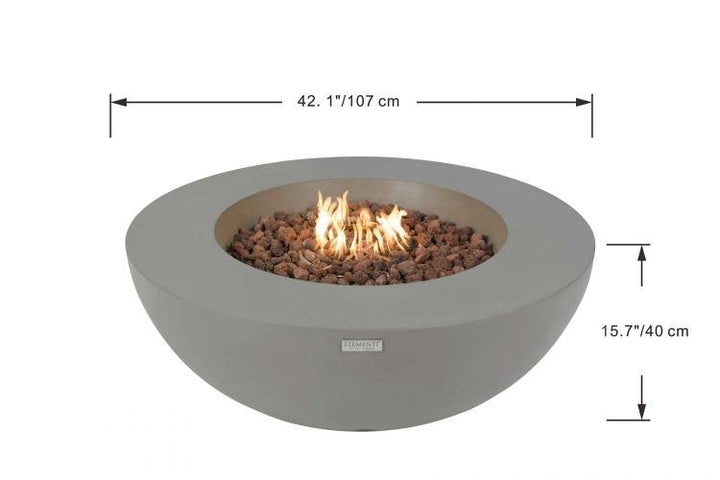 Lunar Bowl Fire Table LG - BBQ STORE MALTA