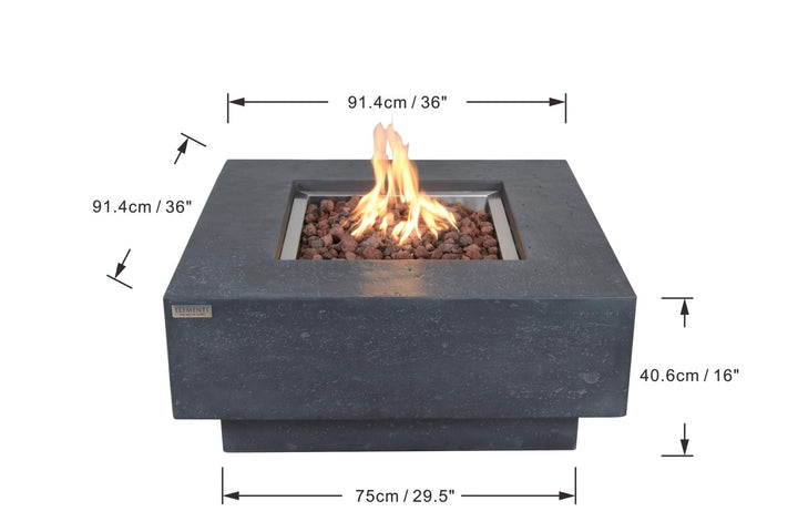 Manhattan Fire Table DG - BBQ STORE MALTA