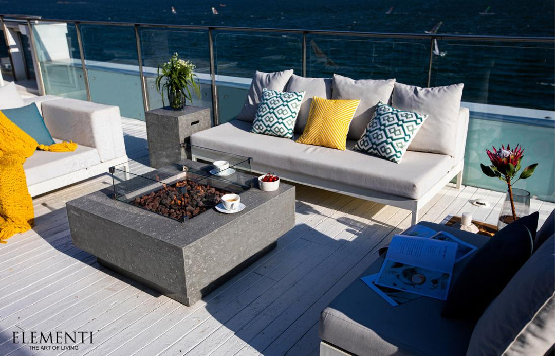 Manhattan Fire Table LG - BBQ STORE MALTA