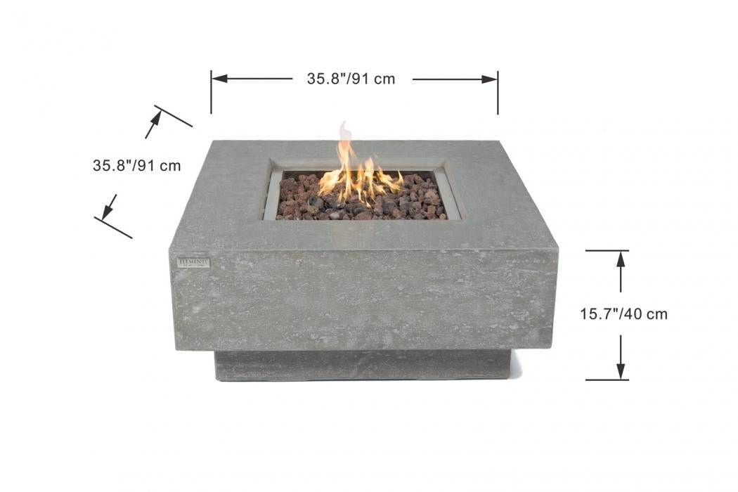 Manhattan Fire Table LG - BBQ STORE MALTA