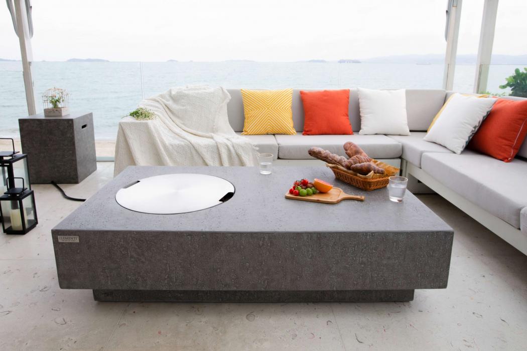 Metroplis Fire Table LG - BBQ STORE MALTA