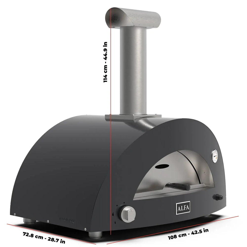 MODERNO 3 PIZZE (WOOD)- GREY