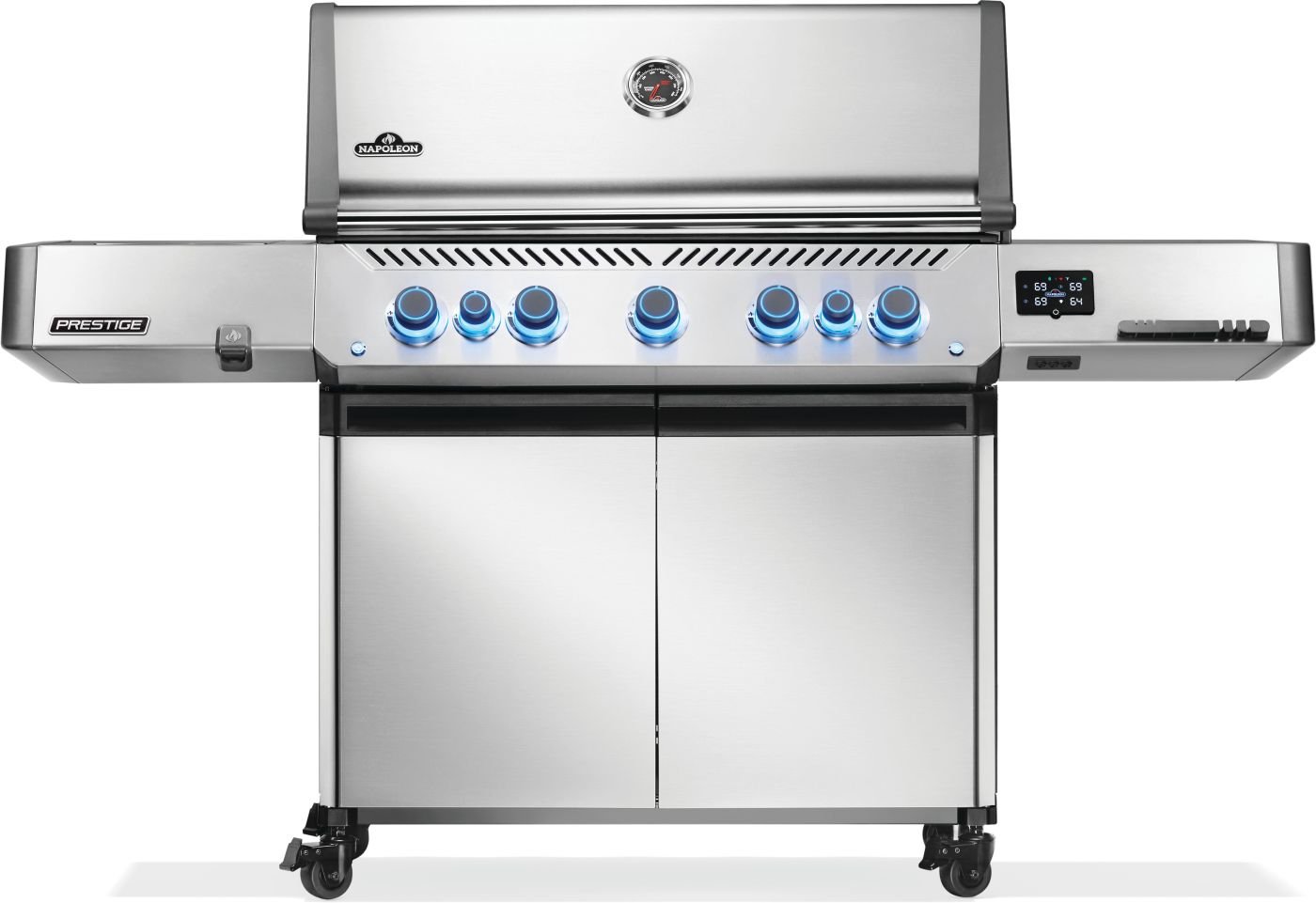 PRESTIGE 665 RSIB WIFI SS LID LPG - BBQ STORE MALTA