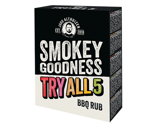 Smokey Goodness Try all 5 box Rubs - BBQ STORE MALTA