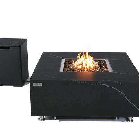 Sofia Marble Porcelain Fire Table B - BBQ STORE MALTA