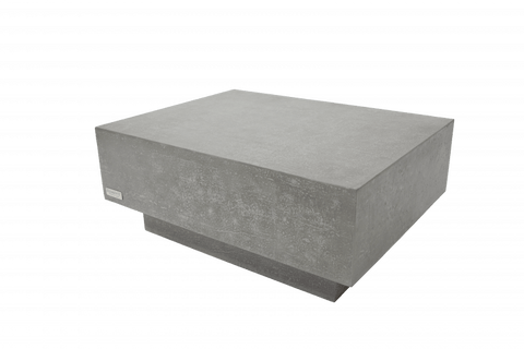 TEVERE Travertine Series Coffee Table Rectangle Medium - Space Grey - BBQ STORE MALTA