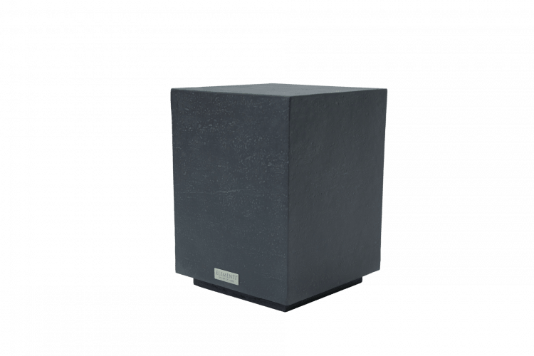 TEVERE Travertine Series Side Table Smal - Slate Black - BBQ STORE MALTA