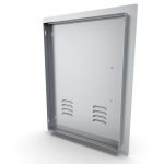 Vertical door ventilated Right opening (big) - BBQ STORE MALTA