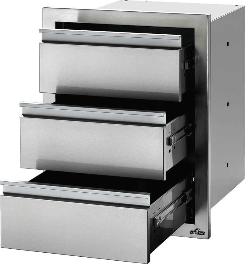 18" X 24" Triple Drawer - BBQ STORE MALTA