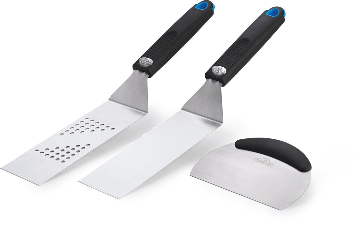 3 Piece Plancha Toolset - BBQ STORE MALTA
