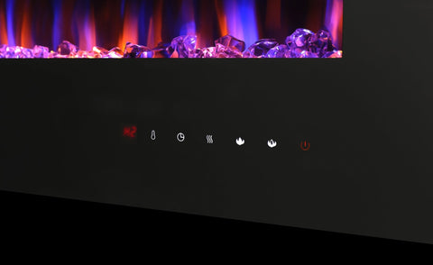 32" ALLURE TM SERIES WALL MOUNT ELECTRIC FIREPLACE WITH HEATER - BBQ STORE MALTA