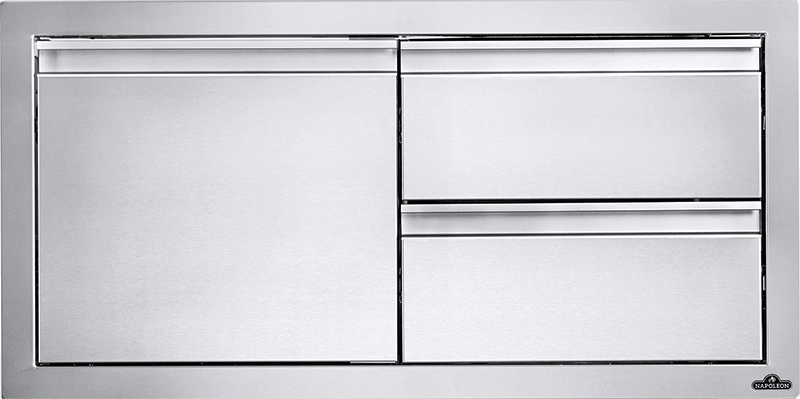 36" X 16" Single Door & Double Drawer Combo - BBQ STORE MALTA