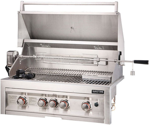 4 Burner Gas Grill with Infrared - BBQ STORE MALTA