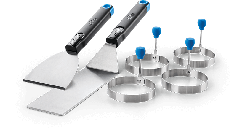 Breakfast Toolset with 4 Egg Rings