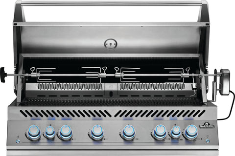 Built-In 700 Series 44" with Dual Infrared Rear Burners, Propane, Stainless Steel