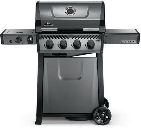 Freestyle 425 Propane Gas Grill with Range Side Burner, Graphite