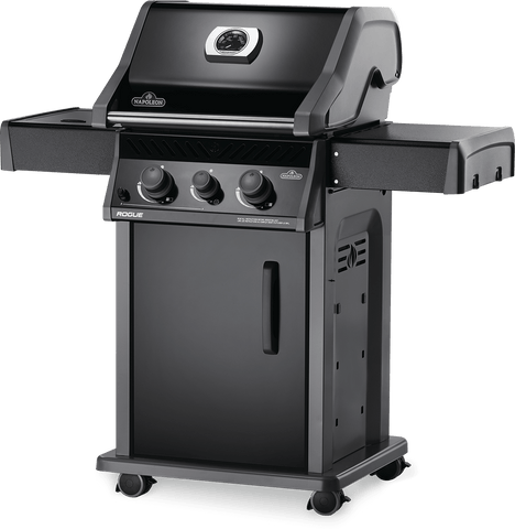 Rogue¬Æ 365 with range side burner, Black-Napoleon-BBQ STORE MALTA