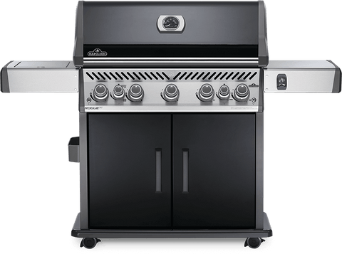 Rogue® SE 625 Propane Gas Grill with Infrared Rear and Side Burners, Black