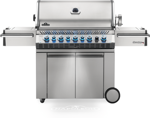 Prestige PRO™ 665 Propane Gas Grill with Infrared Rear and Side Burners, Stainless Steel