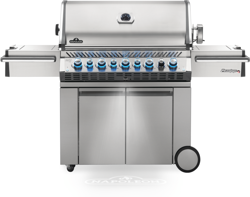 Prestige PRO™ 665 Propane Gas Grill with Infrared Rear and Side Burners, Stainless Steel