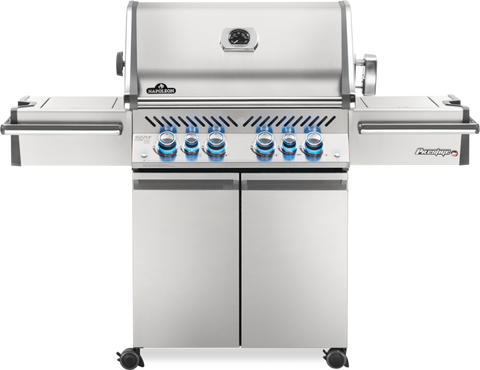 Prestige PRO™ 500 Propane Gas Grill with Infrared Rear and Side Burners, Stainless Steel