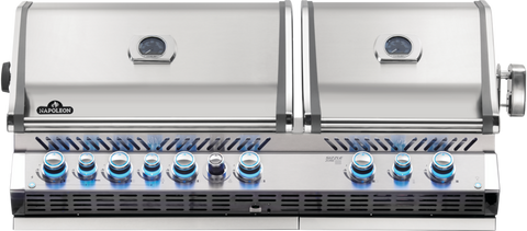 Built-in Prestige PRO™ 825 Propane Gas Grill Head with Infrared Bottom and Rear Burner, Stainless Steel
