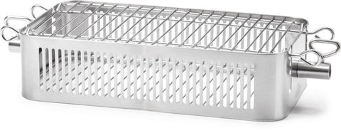BASKET, ADJUSTABLE GRILLING SS - BBQ STORE MALTA