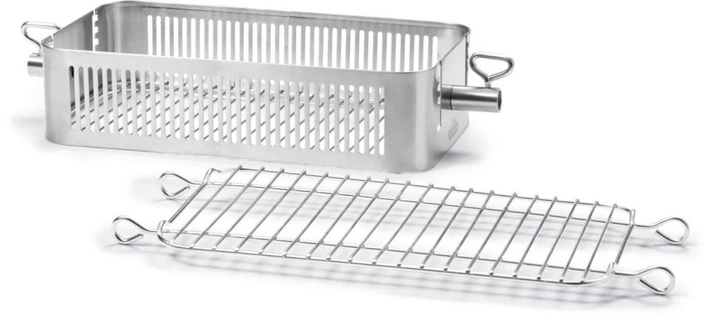 BASKET, ADJUSTABLE GRILLING SS - BBQ STORE MALTA