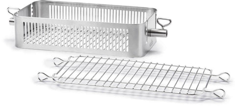 BASKET, ADJUSTABLE GRILLING SS - BBQ STORE MALTA