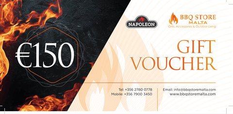 BBQ Store Voucher €150 - BBQ STORE MALTA