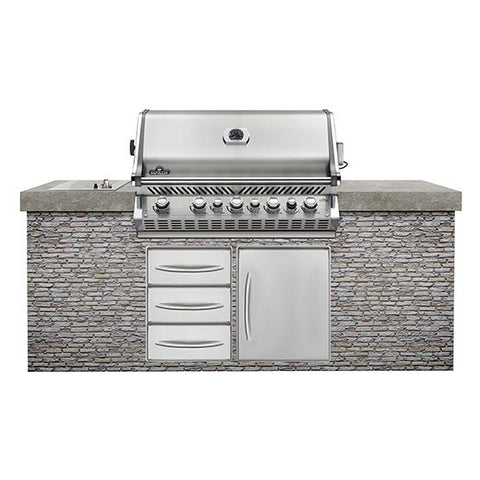Built-In PRO 665 with Infrared Rear Burner-Napoleon-BBQ STORE MALTA