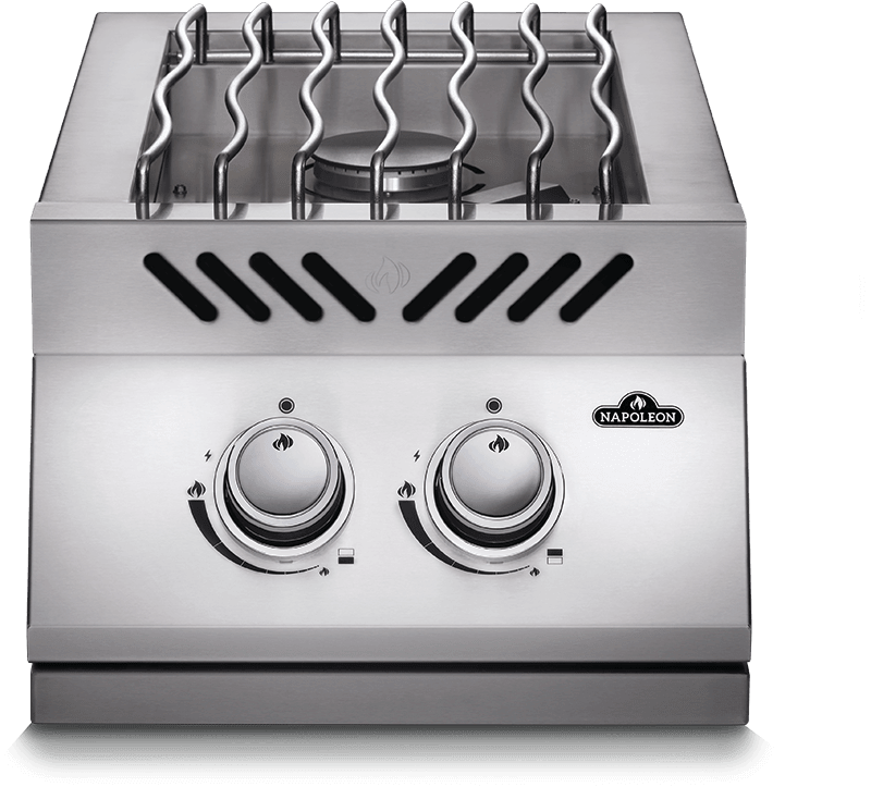 Built - In 500 Series 12" Single Range Top Burner Propane, Stainless Steel - BBQ STORE MALTA