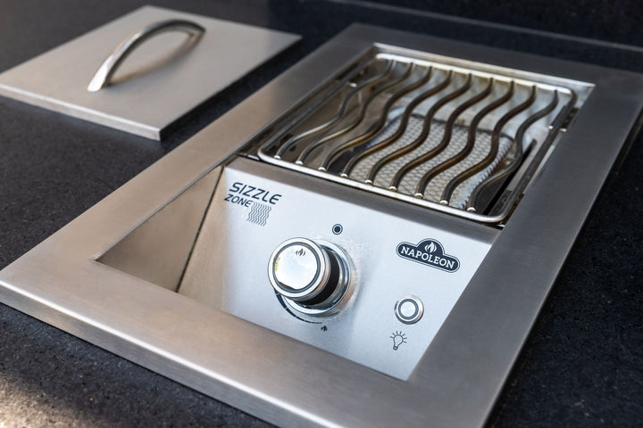 Built - In 700 Series 10" Single Infrared Burner Propane, Stainless Steel - BBQ STORE MALTA