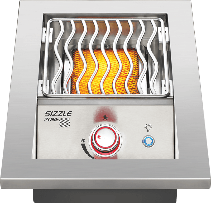 Built - In 700 Series 10" Single Infrared Burner Propane, Stainless Steel - BBQ STORE MALTA