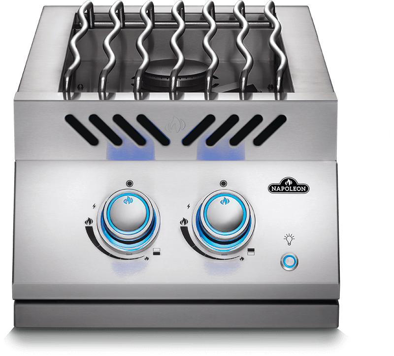 Built - In 700 Series 12" Single Range Top Burner Propane, Stainless Steel - BBQ STORE MALTA