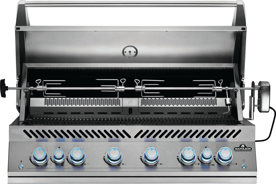 Built - In 700 Series 44" with Dual Infrared Rear Burners, Propane, Stainless Steel - BBQ STORE MALTA