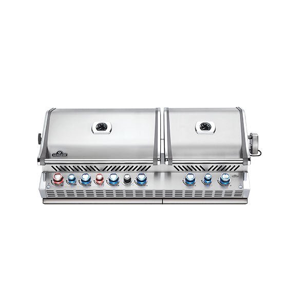 Built - in Prestige PRO™ 825 Propane Gas Grill Head with Infrared Bottom and Rear Burner, Stainless Steel - BBQ STORE MALTA