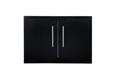 Double vertical door - Black Series - BBQ STORE MALTA