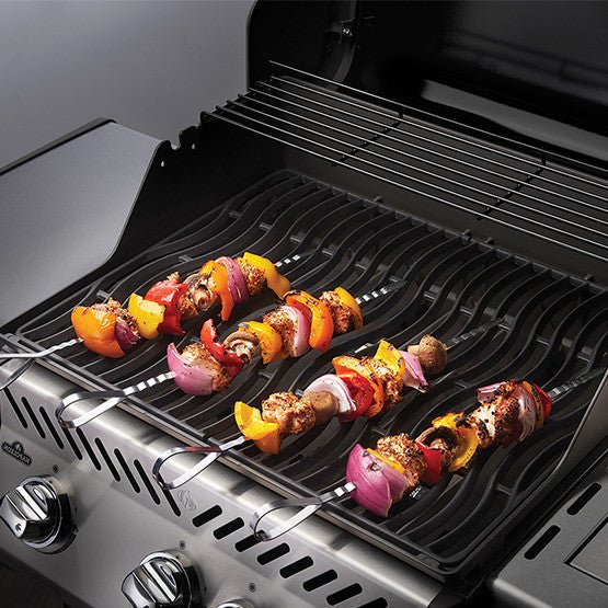 Eight Stainless Steel Multifunctional Skewers - BBQ STORE MALTA