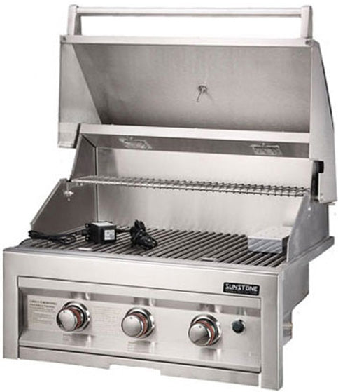 3 Burner Gas Grill with InfraRed-SUNSTONE-BBQ STORE MALTA