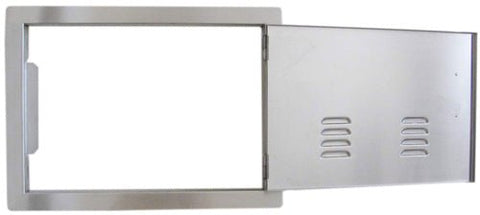Horizontal door ventilated (small) - BBQ STORE MALTA