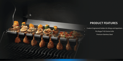Multifunctional warming rack for Rogue® 425 - BBQ STORE MALTA