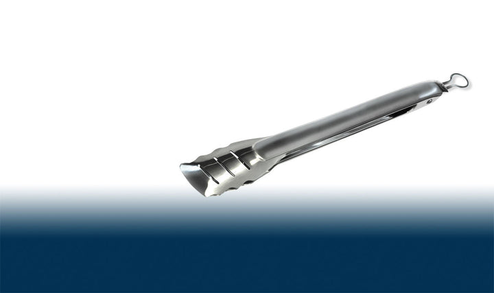 PRO Stainless Steel Easy Locking Tongs - BBQ STORE MALTA